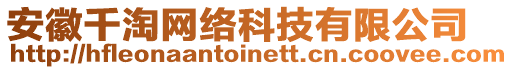 安徽千淘網(wǎng)絡(luò)科技有限公司