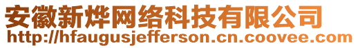 安徽新燁網(wǎng)絡(luò)科技有限公司