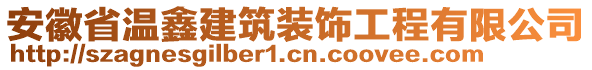 安徽省溫鑫建筑裝飾工程有限公司