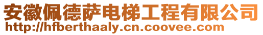 安徽佩德薩電梯工程有限公司