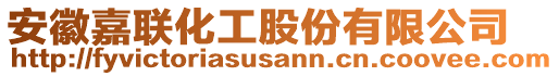 安徽嘉聯(lián)化工股份有限公司