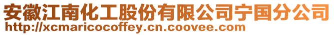 安徽江南化工股份有限公司寧國分公司