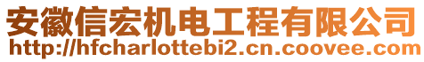 安徽信宏機(jī)電工程有限公司