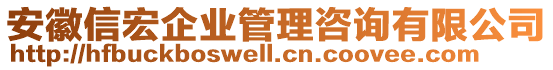 安徽信宏企業(yè)管理咨詢有限公司