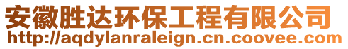 安徽勝達(dá)環(huán)保工程有限公司