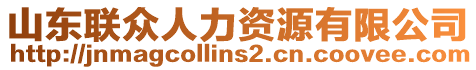 山東聯(lián)眾人力資源有限公司