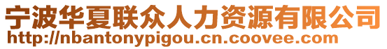 寧波華夏聯(lián)眾人力資源有限公司