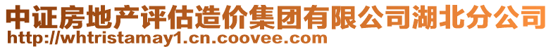 中證房地產(chǎn)評估造價(jià)集團(tuán)有限公司湖北分公司