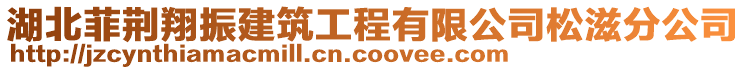 湖北菲荊翔振建筑工程有限公司松滋分公司