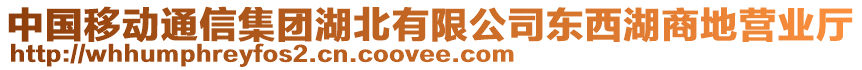 中國移動通信集團湖北有限公司東西湖商地營業(yè)廳