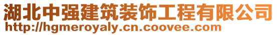 湖北中強(qiáng)建筑裝飾工程有限公司