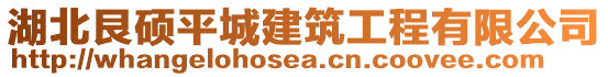 湖北艮碩平城建筑工程有限公司