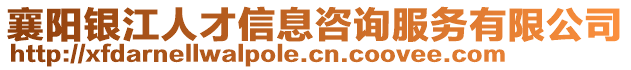 襄陽銀江人才信息咨詢服務(wù)有限公司