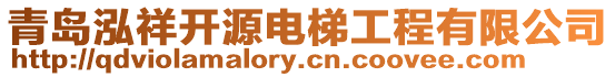 青島泓祥開源電梯工程有限公司