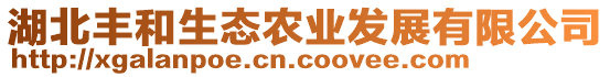 湖北豐和生態(tài)農(nóng)業(yè)發(fā)展有限公司