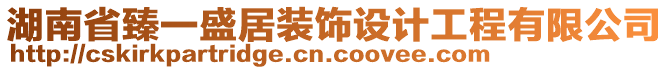 湖南省臻一盛居装饰设计工程有限公司