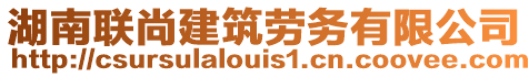 湖南聯(lián)尚建筑勞務(wù)有限公司