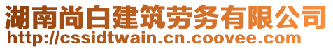 湖南尚白建筑勞務有限公司