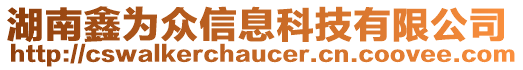 湖南鑫為眾信息科技有限公司