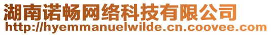 湖南諾暢網(wǎng)絡(luò)科技有限公司