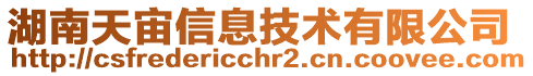 湖南天宙信息技術有限公司