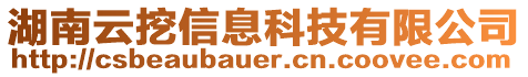 湖南云挖信息科技有限公司