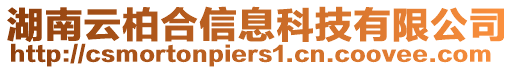 湖南云柏合信息科技有限公司