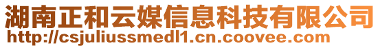 湖南正和云媒信息科技有限公司