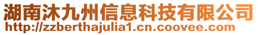 湖南沐九州信息科技有限公司