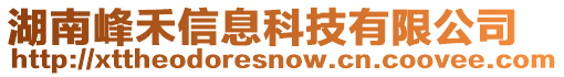 湖南峰禾信息科技有限公司