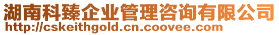 湖南科臻企業(yè)管理咨詢有限公司