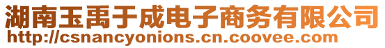 湖南玉禹于成電子商務(wù)有限公司