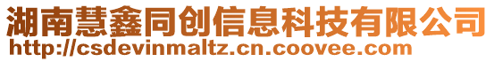 湖南慧鑫同創(chuàng)信息科技有限公司