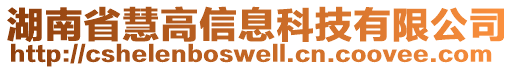 湖南省慧高信息科技有限公司