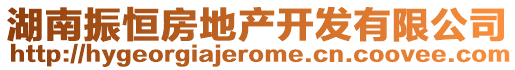 湖南振恒房地產開發有限公司