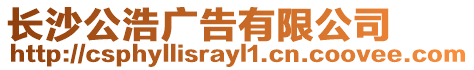 長(zhǎng)沙公浩廣告有限公司