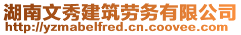 湖南文秀建筑勞務(wù)有限公司