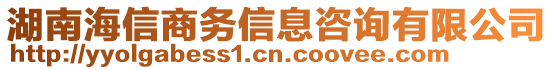 湖南海信商務(wù)信息咨詢有限公司