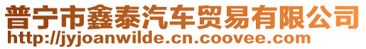 普寧市鑫泰汽車貿(mào)易有限公司