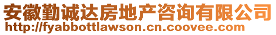 安徽勤誠達房地產(chǎn)咨詢有限公司