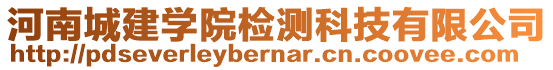 河南城建學院檢測科技有限公司