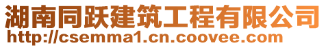 湖南同躍建筑工程有限公司