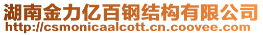 湖南金力億百鋼結(jié)構(gòu)有限公司