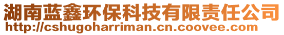 湖南藍(lán)鑫環(huán)保科技有限責(zé)任公司