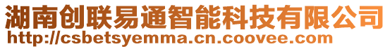 湖南創(chuàng)聯(lián)易通智能科技有限公司