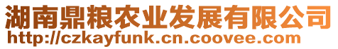 湖南鼎糧農(nóng)業(yè)發(fā)展有限公司