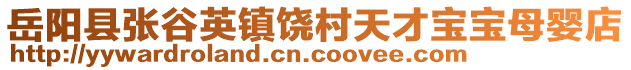 岳陽縣張谷英鎮(zhèn)饒村天才寶寶母嬰店