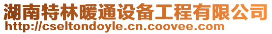 湖南特林暖通設(shè)備工程有限公司