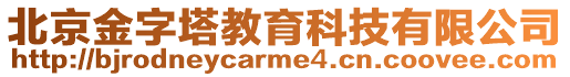 北京金字塔教育科技有限公司