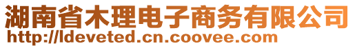 湖南省木理電子商務有限公司